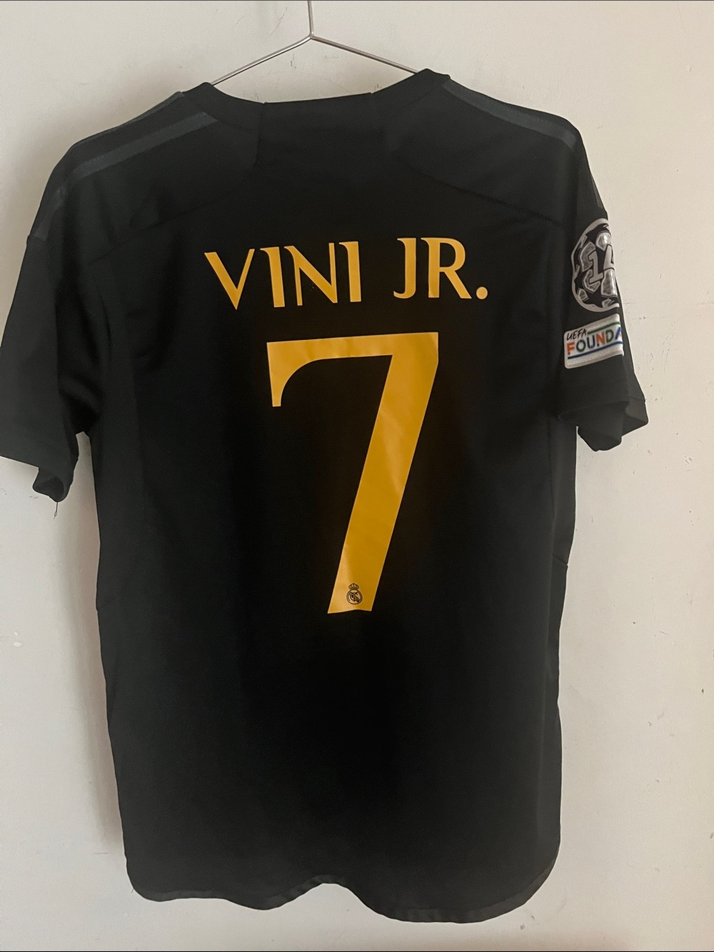Real Madrid Jersey Vinicius Jr.'s sz Medium